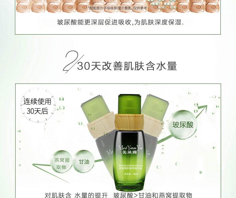 美延雅燕窩精粹臻養(yǎng)精華液5